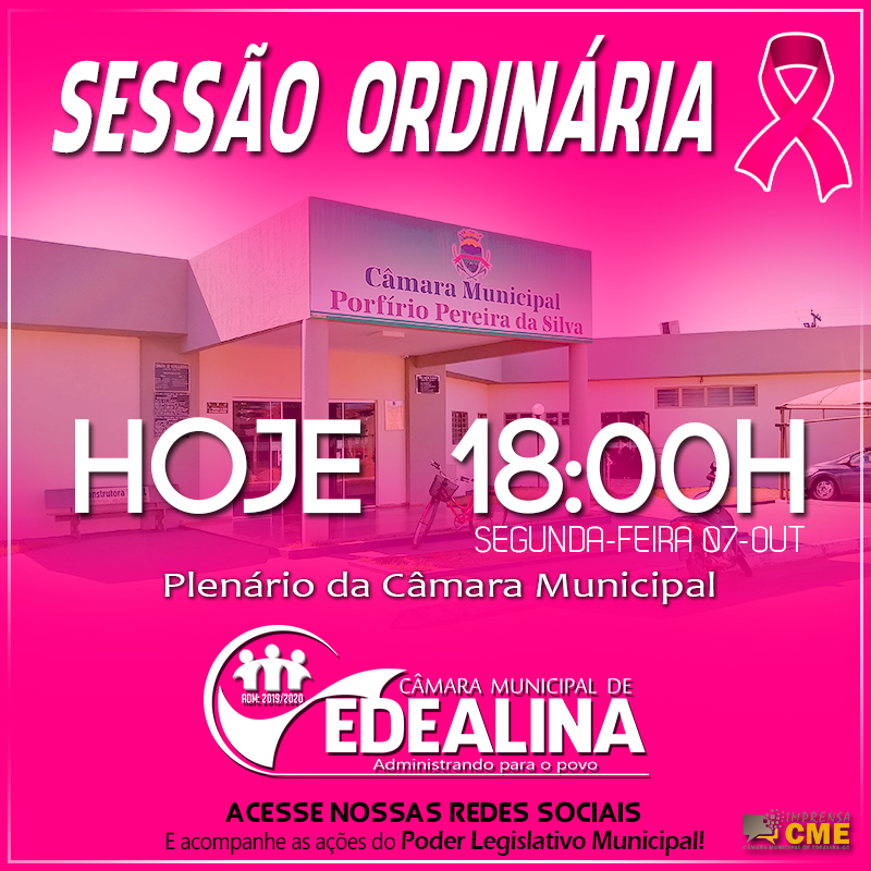 SESSÃO ORDINÁRIA